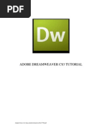 Adobe Dreamweaver Cs3 Tutorial