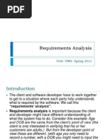 Requirement Analysis- Weeoaak 2