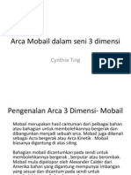 Arca Mobail Dalam Seni 3 Dimensi