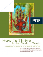 How to Thrive in the Modern World. a Layperson's Guide to Chinese Medicine