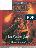 TSR 9451 Van Richten's Guide To The Ancient Dead