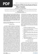 Download Design and Development of Electromechanical Juicer-Mixer-Grinder by IDES SN162670111 doc pdf