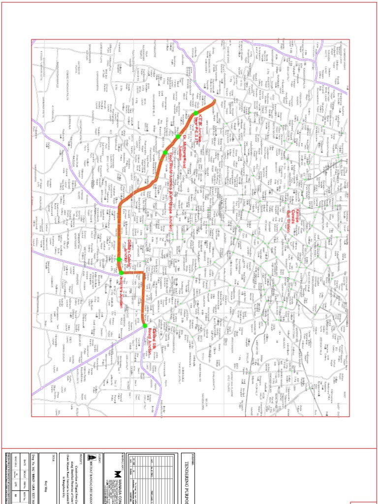 Bangalore Map | PDF