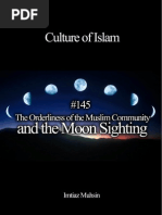 Download 145 The Orderliness of the Muslim Community and the Moon Sighting by Imtiaz Muhsin SN162674170 doc pdf
