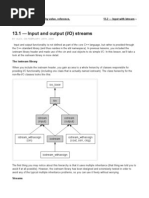 13.1 - Input and Output (I/O) Streams: by A Lex, On Februa Ry 28Th, 2008