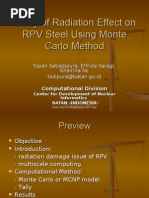 Download Study of Radiation Effect on RPV Steel  by Topan Setiadipura SN16269162 doc pdf