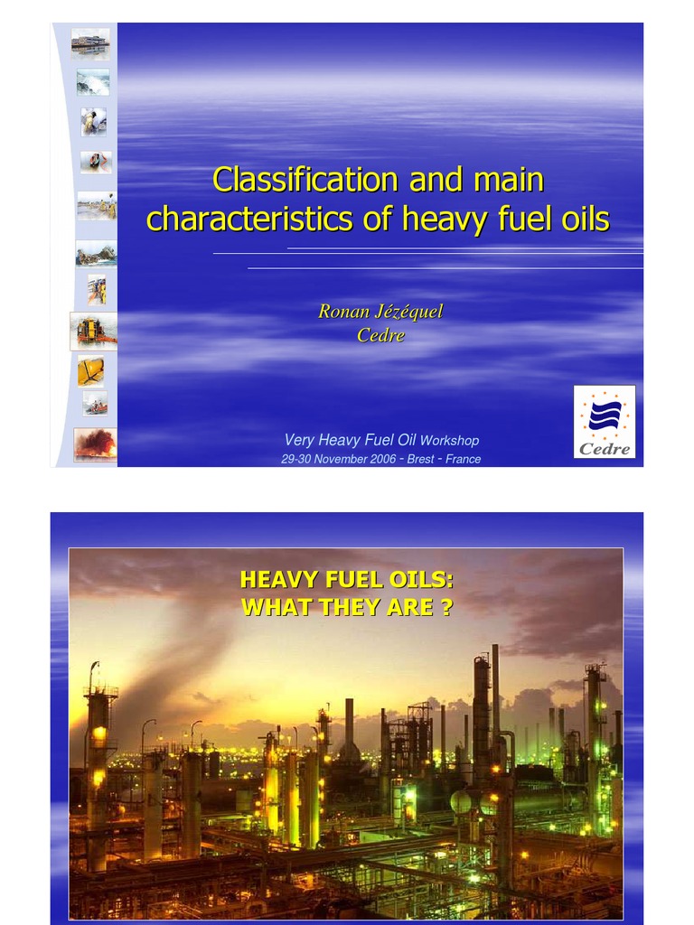 HFO Process Fuel Oil Petroleum
