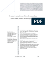 O Animal e o Primitivo. NUNES, Benedito