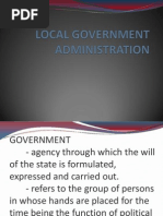 Local Government Administration