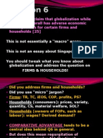 How Globalization Affects Firms and Households