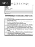 01. Checklist de Gerenciamento de Projetos