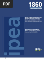 ARTIGO Rediscutindo a Delimitacao Das Regioes Metropolitanas