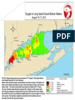 Extent of LI Sound Hypoxia - Mid-August, 2011