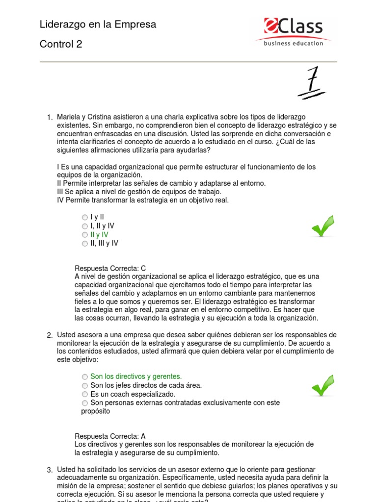 Conceptos Clave del Liderazgo Empresarial | PDF | Liderazgo ...