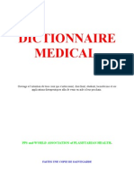 Médecine Dictionnaire de Médecine Cours 4
