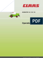 Operators Manual CLAAS Dominator 150