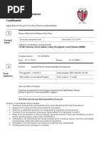 Application For Appointment