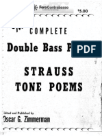 Zimmerman - The Complete Double Bass Parts Strauss Tone Poems