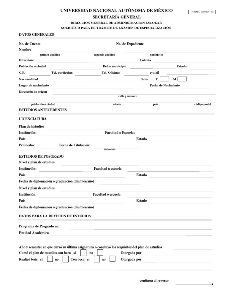 Forma 007 | PDF