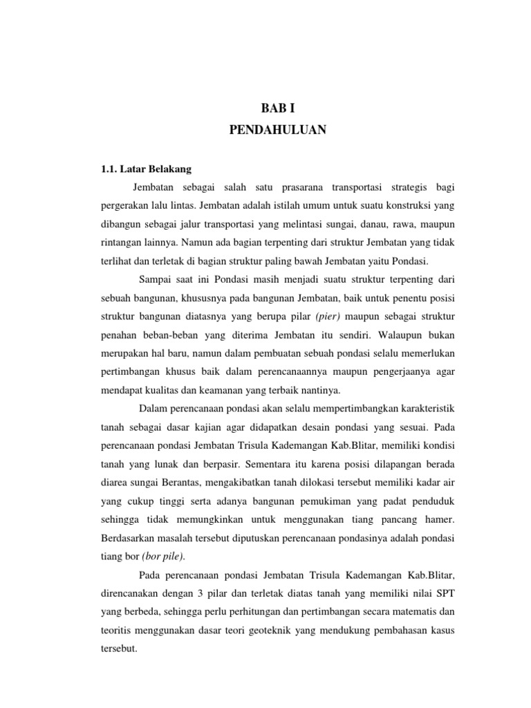 Contoh Proposal Skripsi Pondasi (Siap ACC) PDF