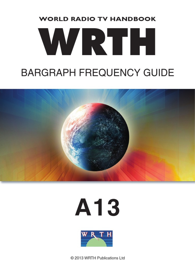 WRTH Bargraph Frequency Guide A13 | PDF | Semiotics | Communication