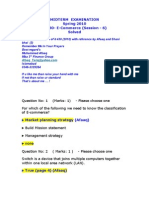 100 - Solved Papers of It 430 (2010) With Reference by Afaaq and Shani Bhai