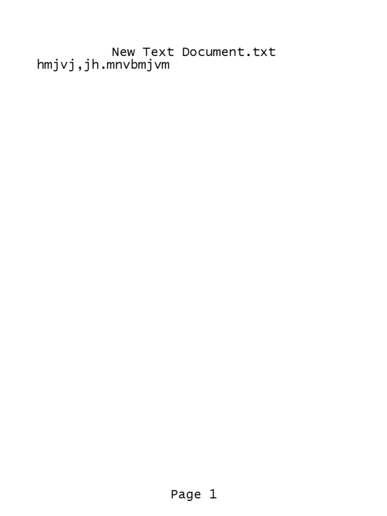 New Text Document Overview | PDF | Text | Computer File Formats