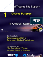 Prehospital Trauma Life Support: Course Purpose