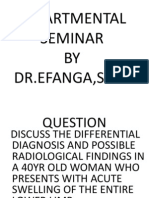 Lower Limb Swelling - DR Efanga