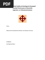 Informe de Pasantia de Estaciones Terrenas