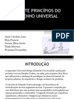 Os Sete Princípios Do Desenho Universal