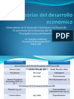 ECONOMIA III Teorías Del Desarrollo Económico