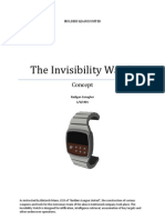 Invisibility Watch Concept