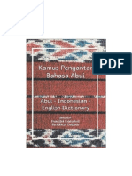 Abui Indonesian English Dictionary