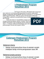 Program Pemulihan 2012