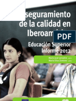 CINDA 2012 Informe de Educacion Superior