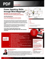 Power Speaking Skills Through Mind Mapping-One Pager