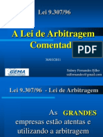 Lei 9.307-96 - Lei de Arbitrgem Comentada -  apresentação_Gema_V0