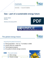 Natural Gas Markets: Gas - Part of A Sustainable Energy Future