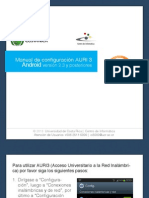 AURI3 Manual de Configuracion Android