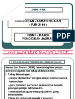 Pendidikan Jasmani Suaian - Pelaksanaan