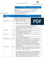 Stage and Objective Procedure