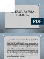 Literatura Rusa Medieval