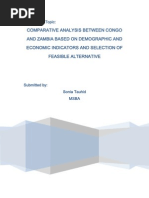 Download COMPARATIVE ANALYSIS OF ZAMBIA AND CONGO by Sonia Tauhid SN162880724 doc pdf