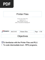 Printer Files