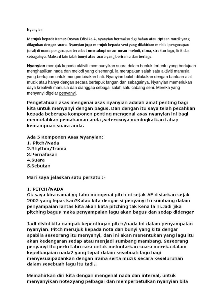 Nyanyian Pdf
