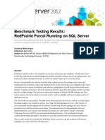 7343.RedPrairie Parcel and Microsoft SQL Server Benchmark White Paper