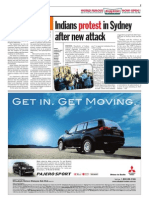 Thesun 2009-06-10 Page07 Indians Protest in Sydney After New Attack