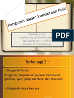 Pengaruh Dalam Penciptaan Puisi [Autosaved]