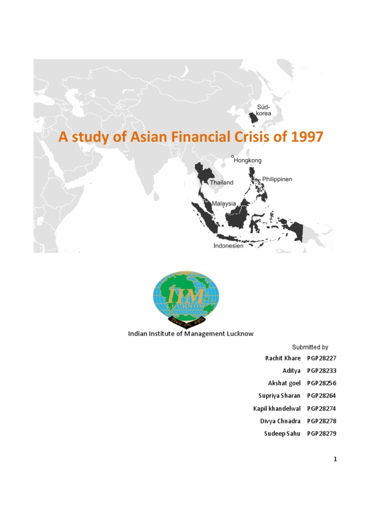 Study of Asian Financial Crisis 1997 | PDF | 1997 Asian Financial ...
